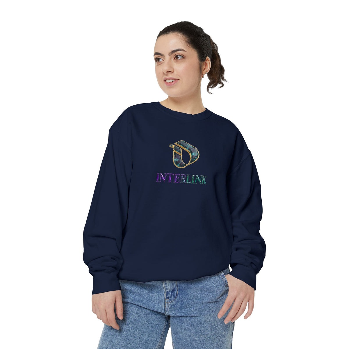 Alexandrite Mosaic Interlink Women’s Sweatshirt
