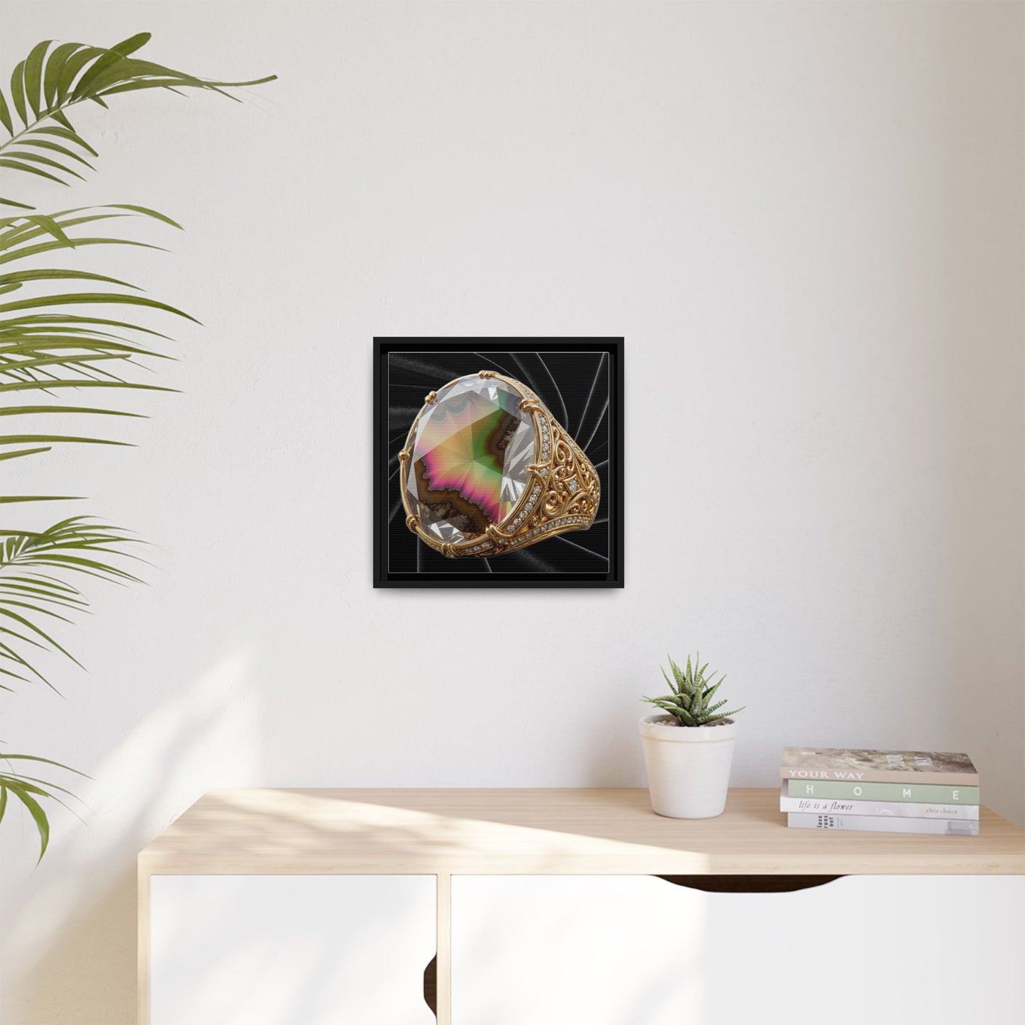 Zultanite Refraction Wall Art