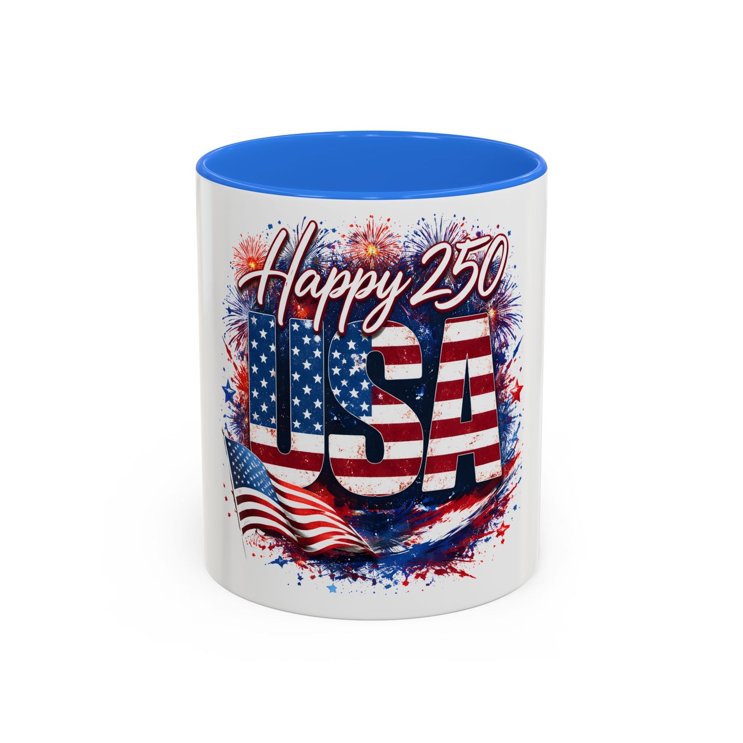 Patriotic USA 250 Celebration Coffee Mug