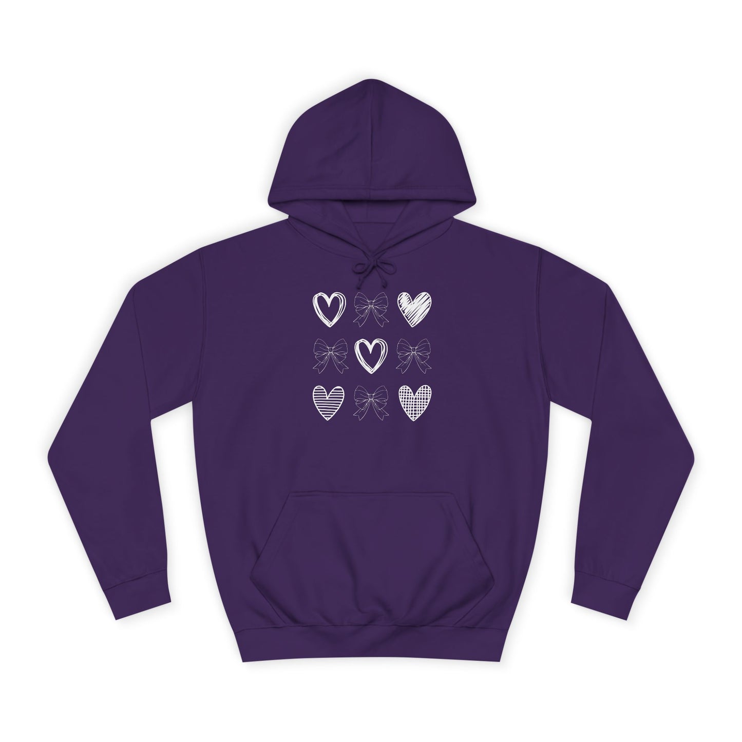 Six Hearts Sketch Hoodie