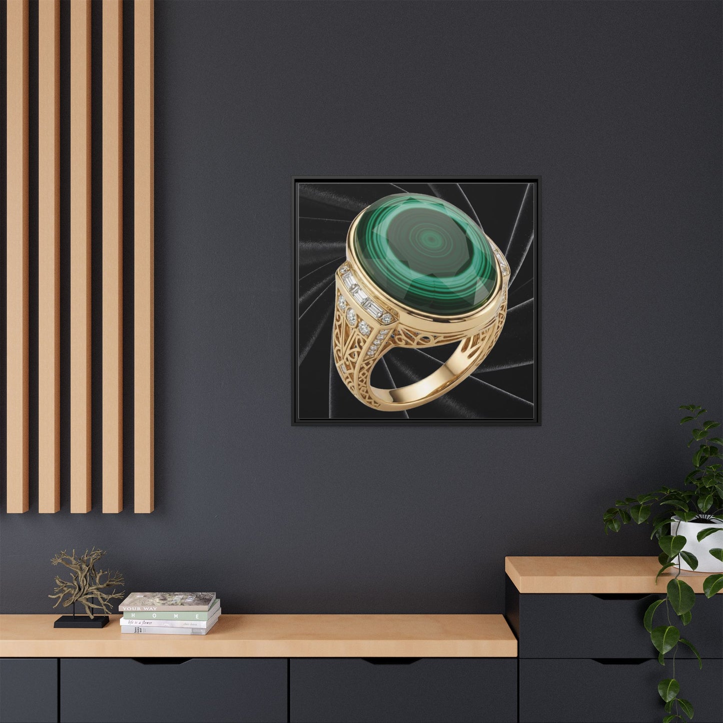 Malachite Heirloom Canvas