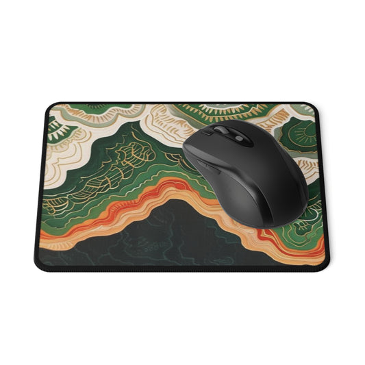 Botanical Contour Layers Mouse Pad