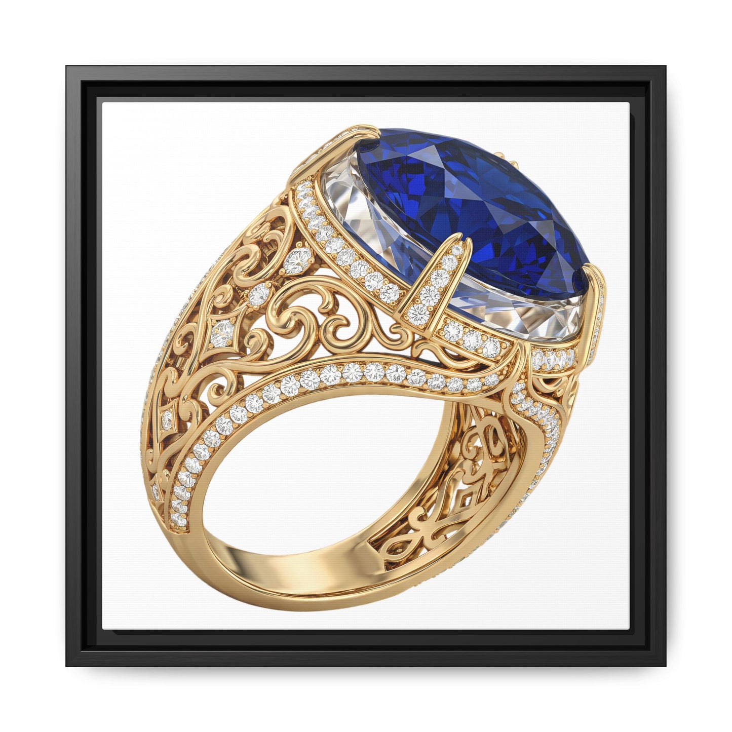 Sapphire Heirloom Canvas Print