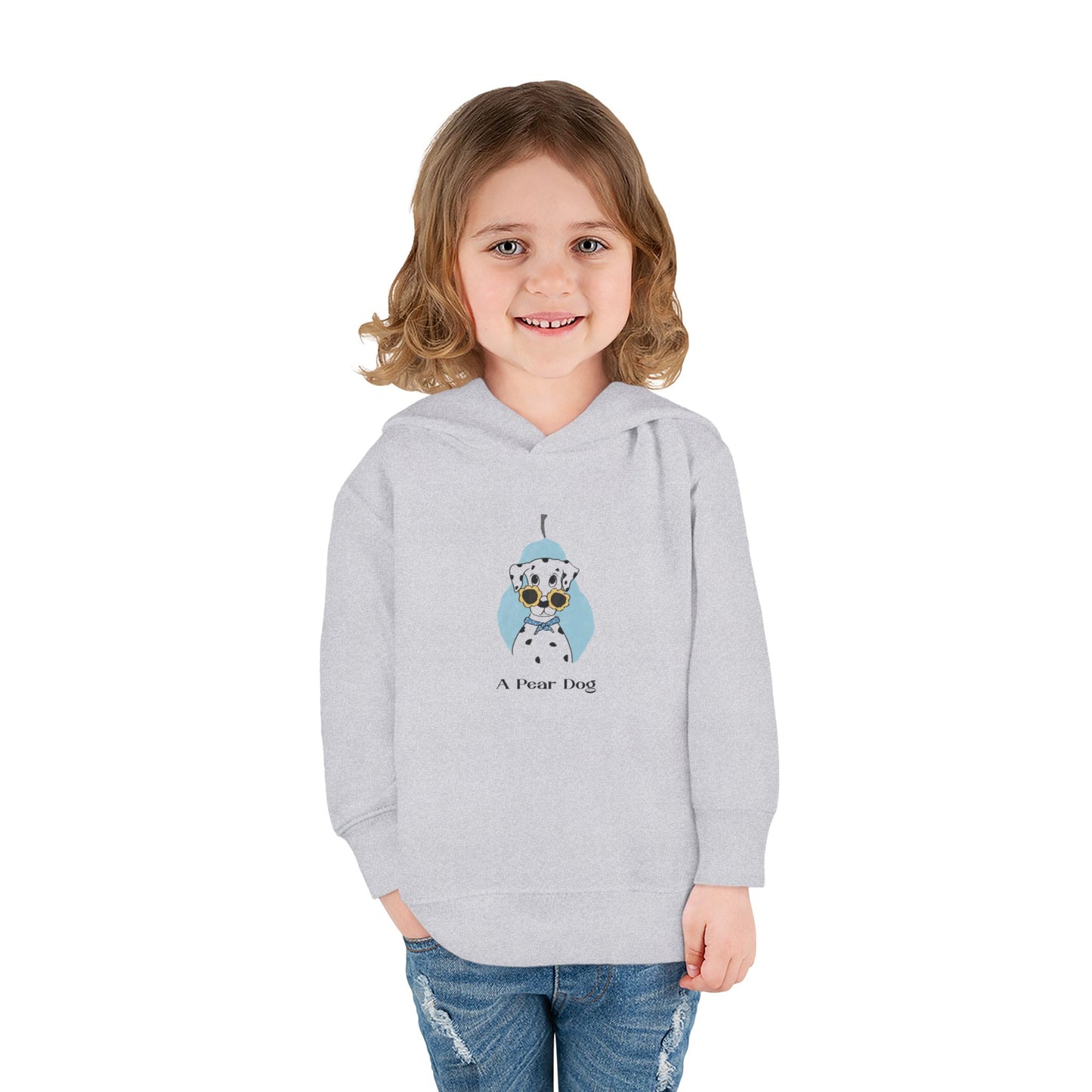 Sunglasses Dog Graphic Toddler Hoodie