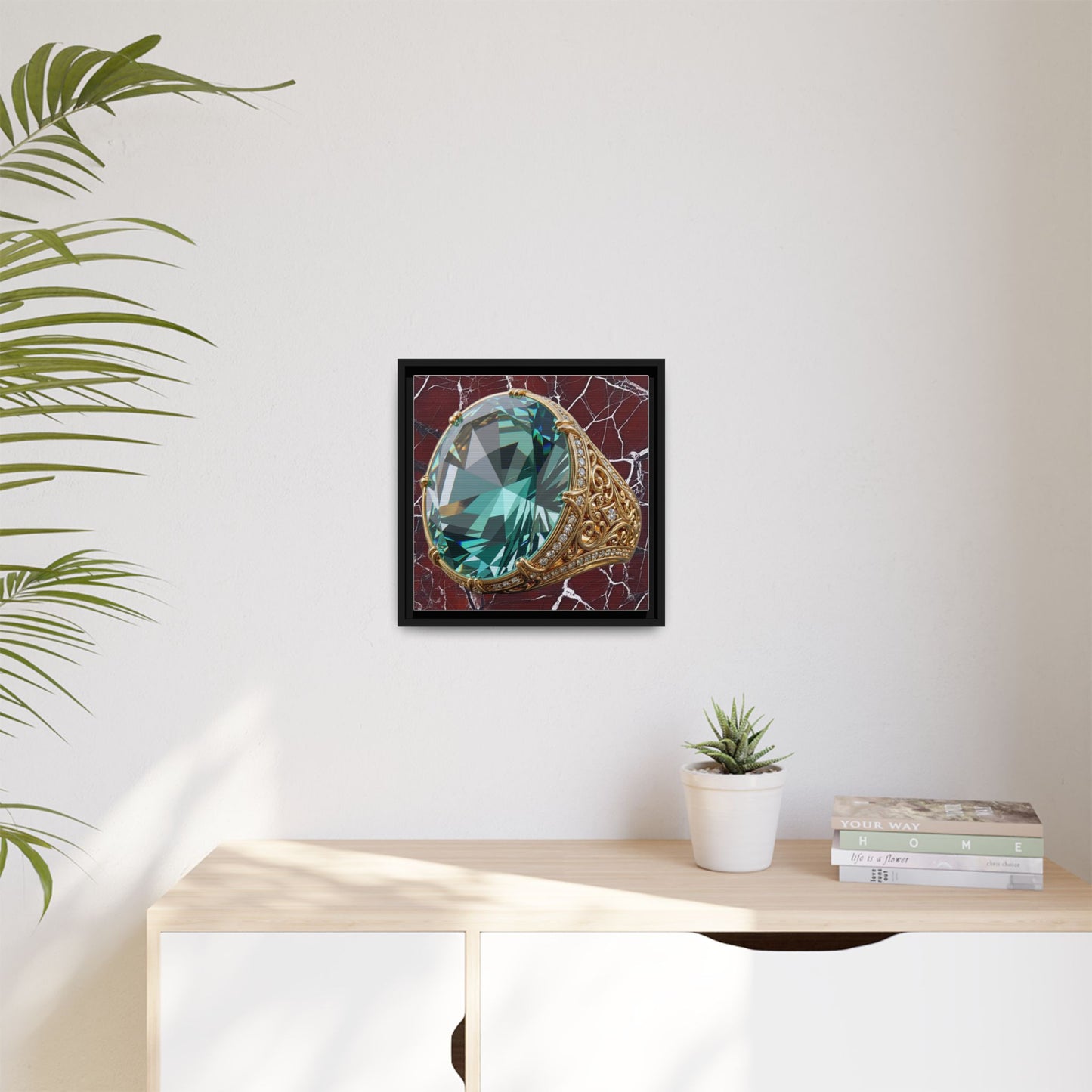 Tourmaline Grandeur Canvas
