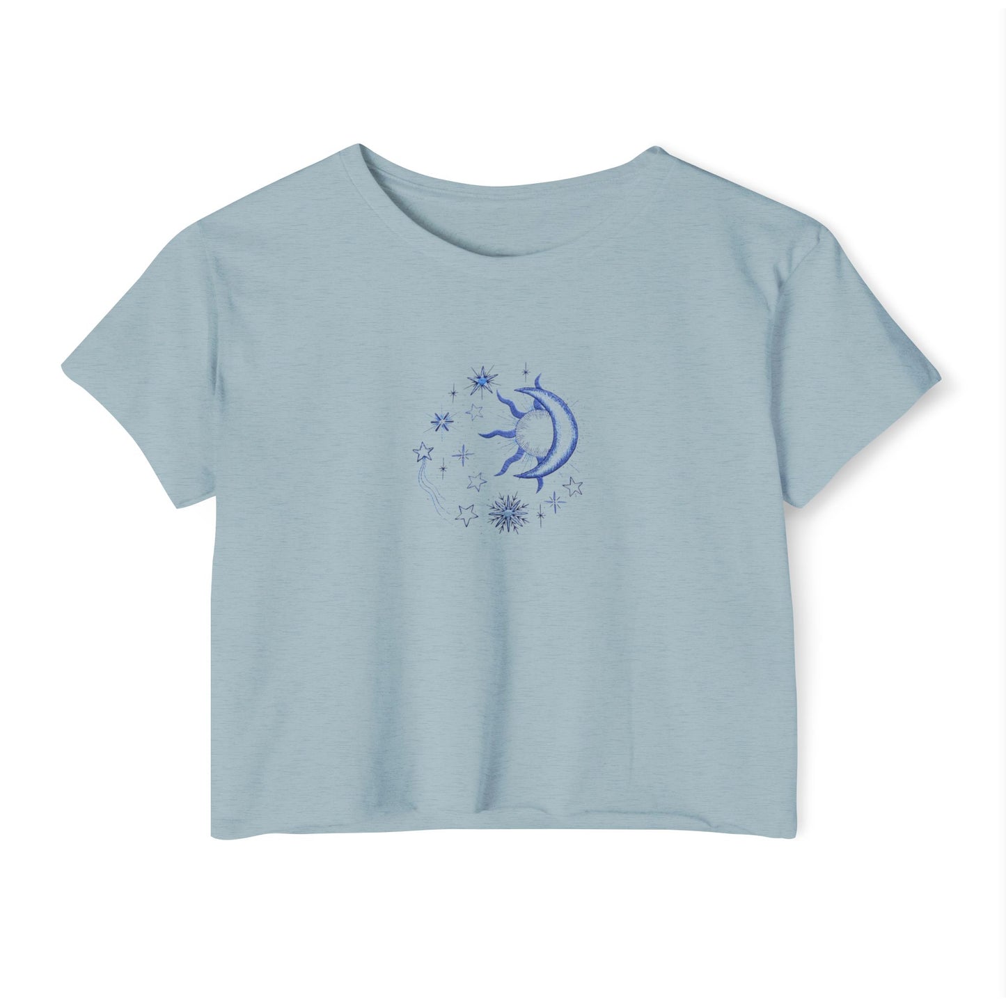 Crescent Moon Orbit Boxy Tee