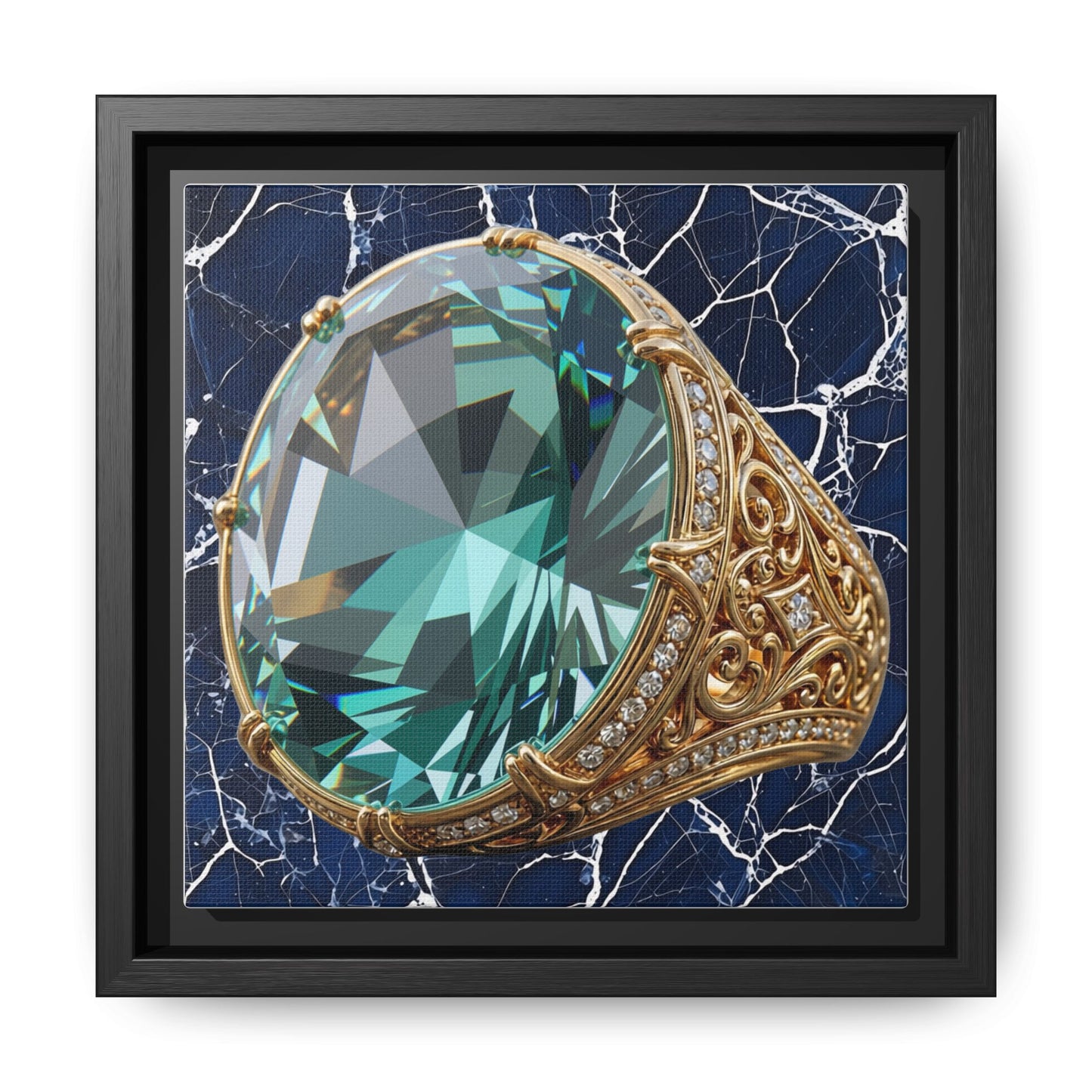 Prismatic Tourmaline Canvas