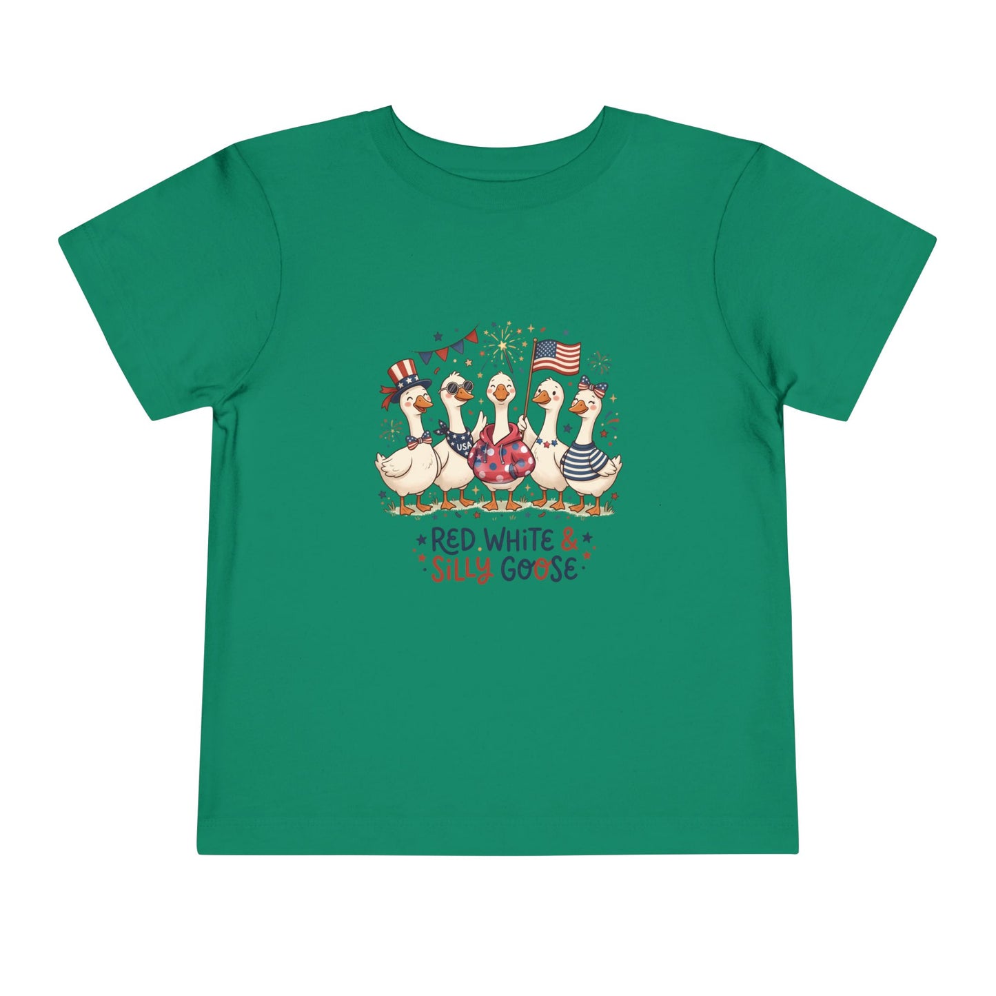 Red White & Silly Goose Toddler T-Shirt
