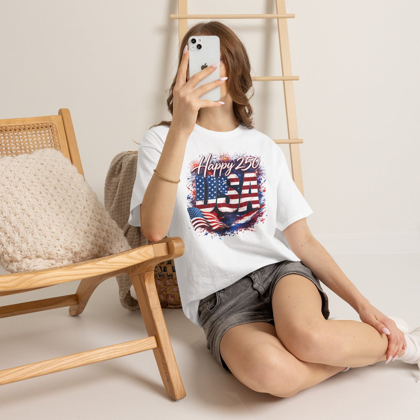 Happy 250 USA T-Shirt