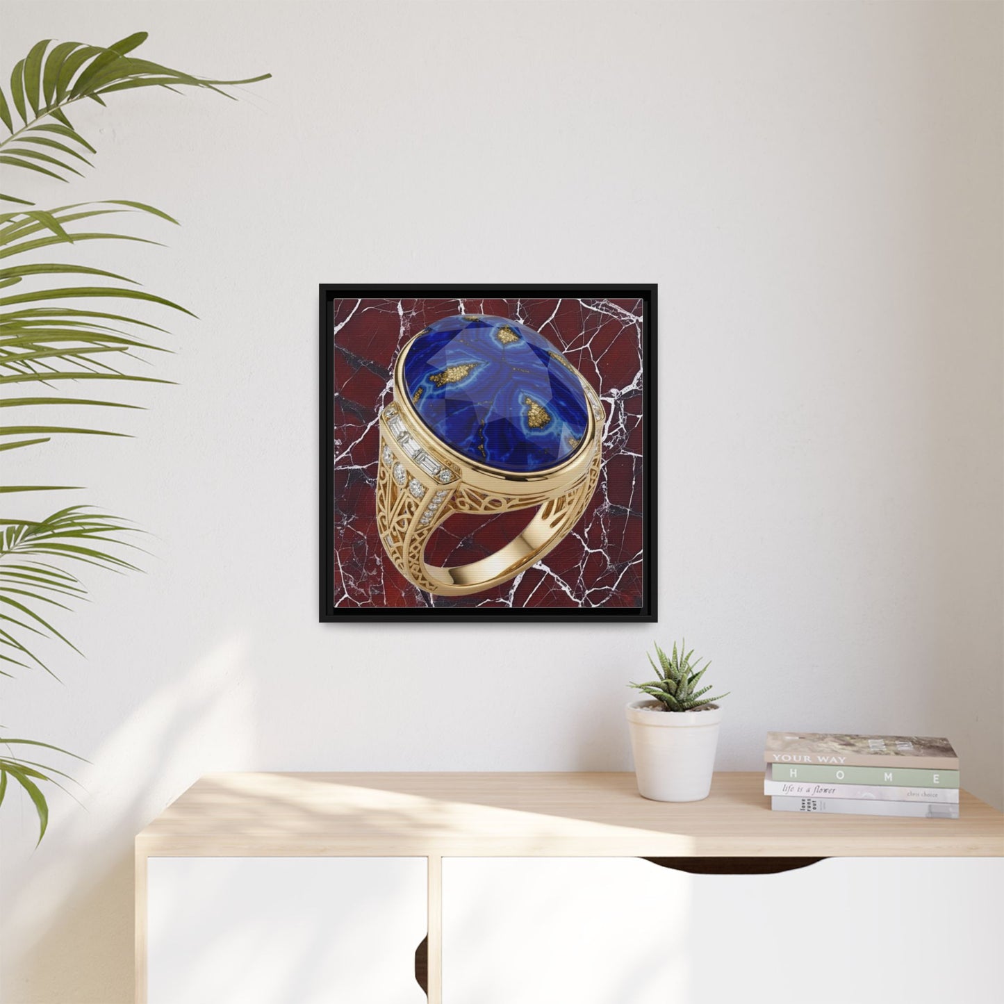 Lapis Regal Ember Canvas