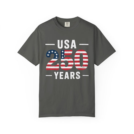 250 American Flag Graphic T-Shirt