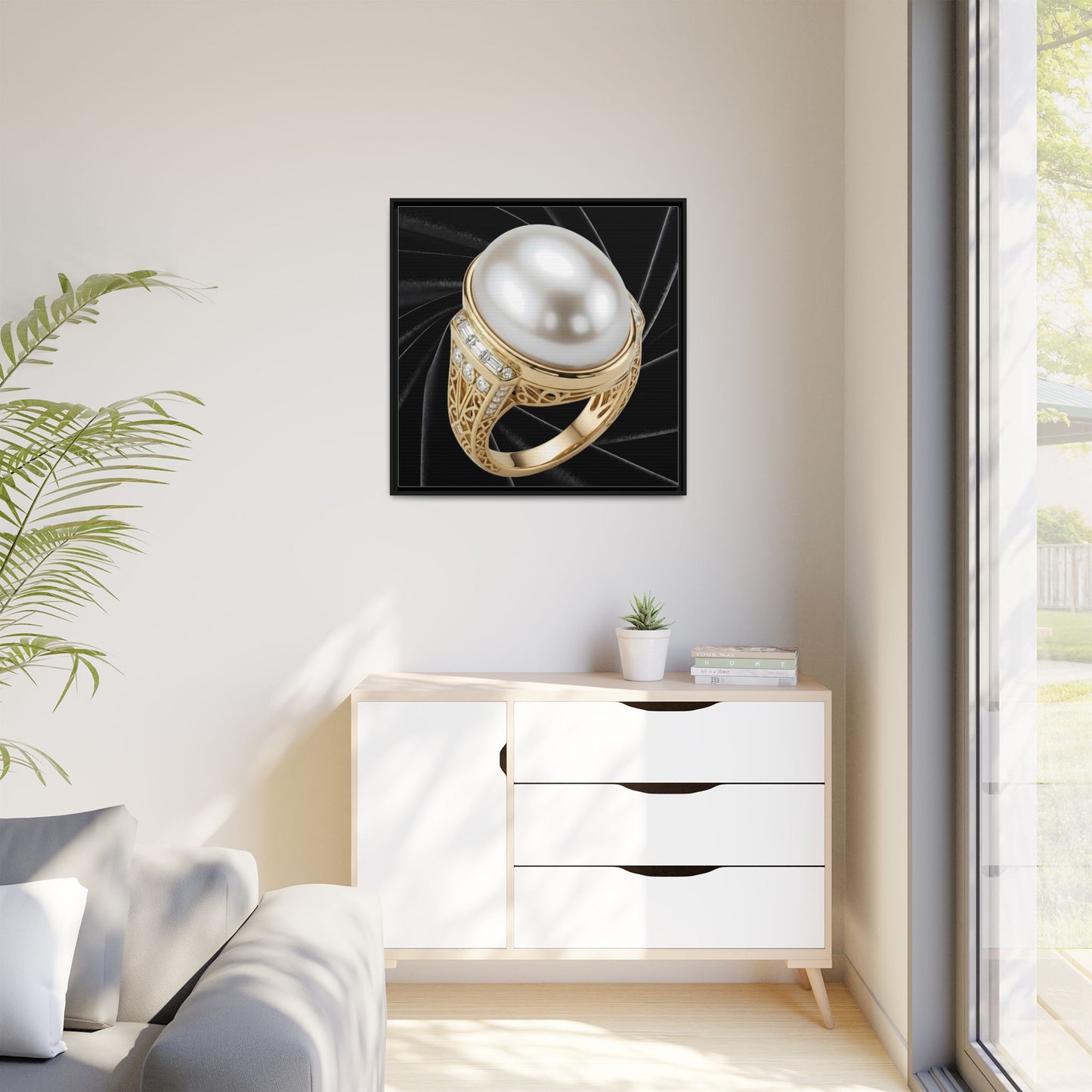 Lustreborne Pearl Canvas
