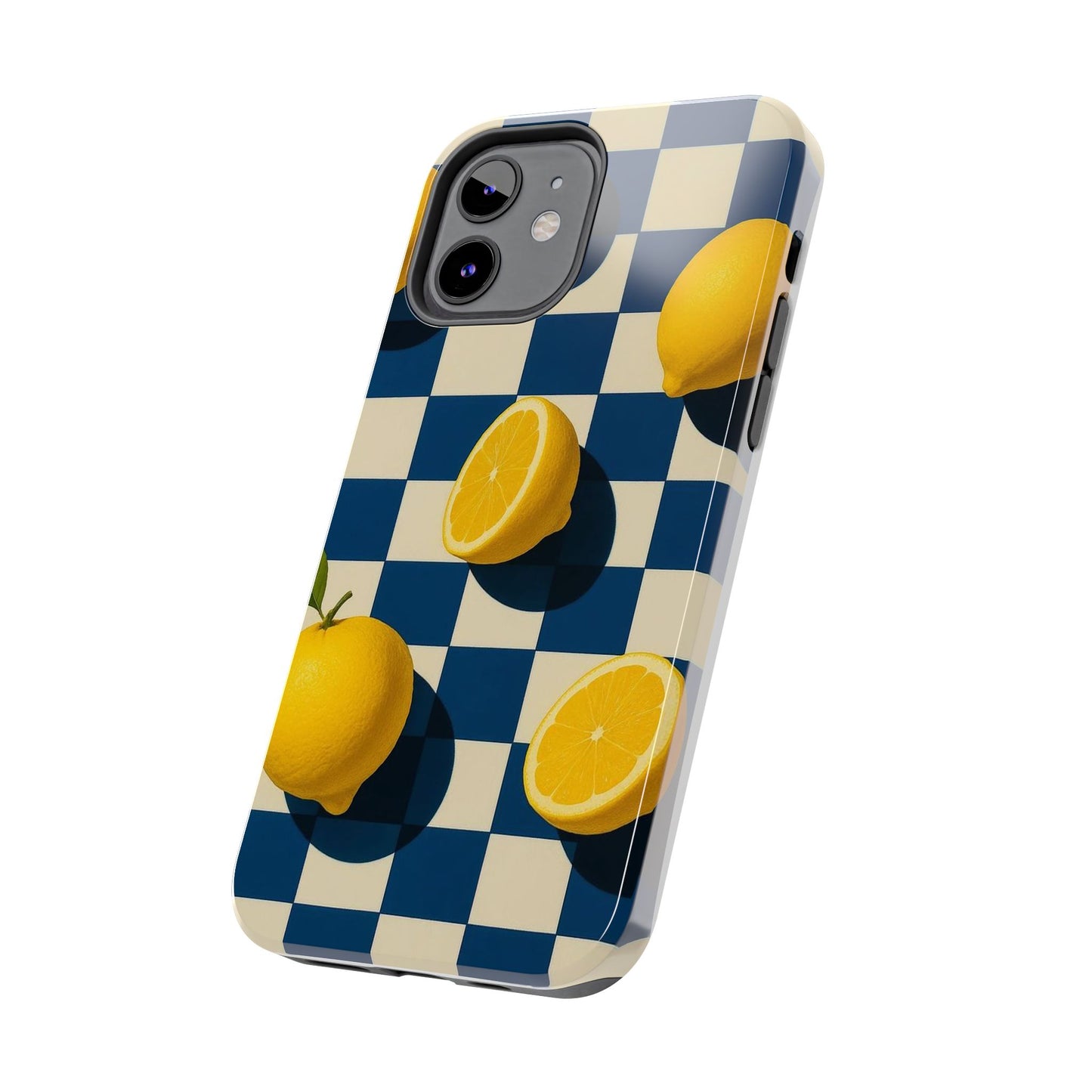 Citrus Tessellation Apple Phone Case