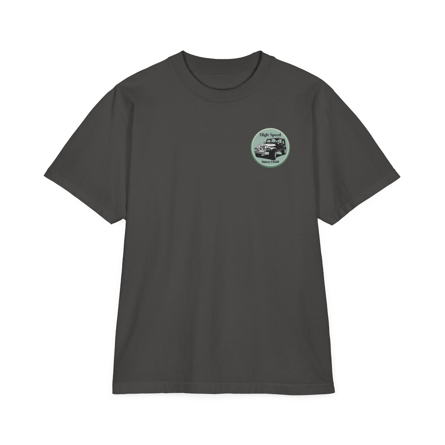 High Speed Vintage 4x4 Graphic Drop-Shoulder T-Shirt