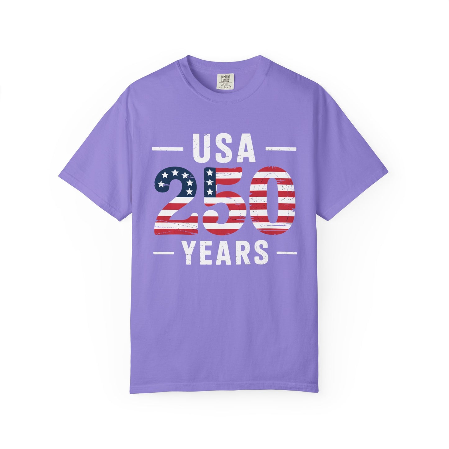 250 American Flag Graphic T-Shirt