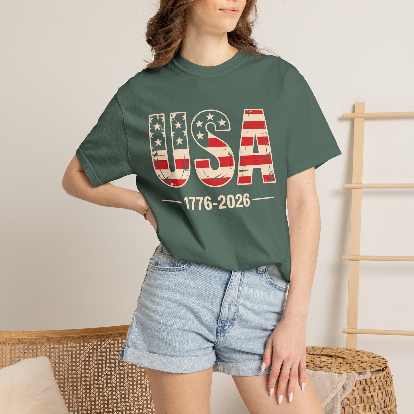 USA 1776-2026 Patriotic T-Shirt