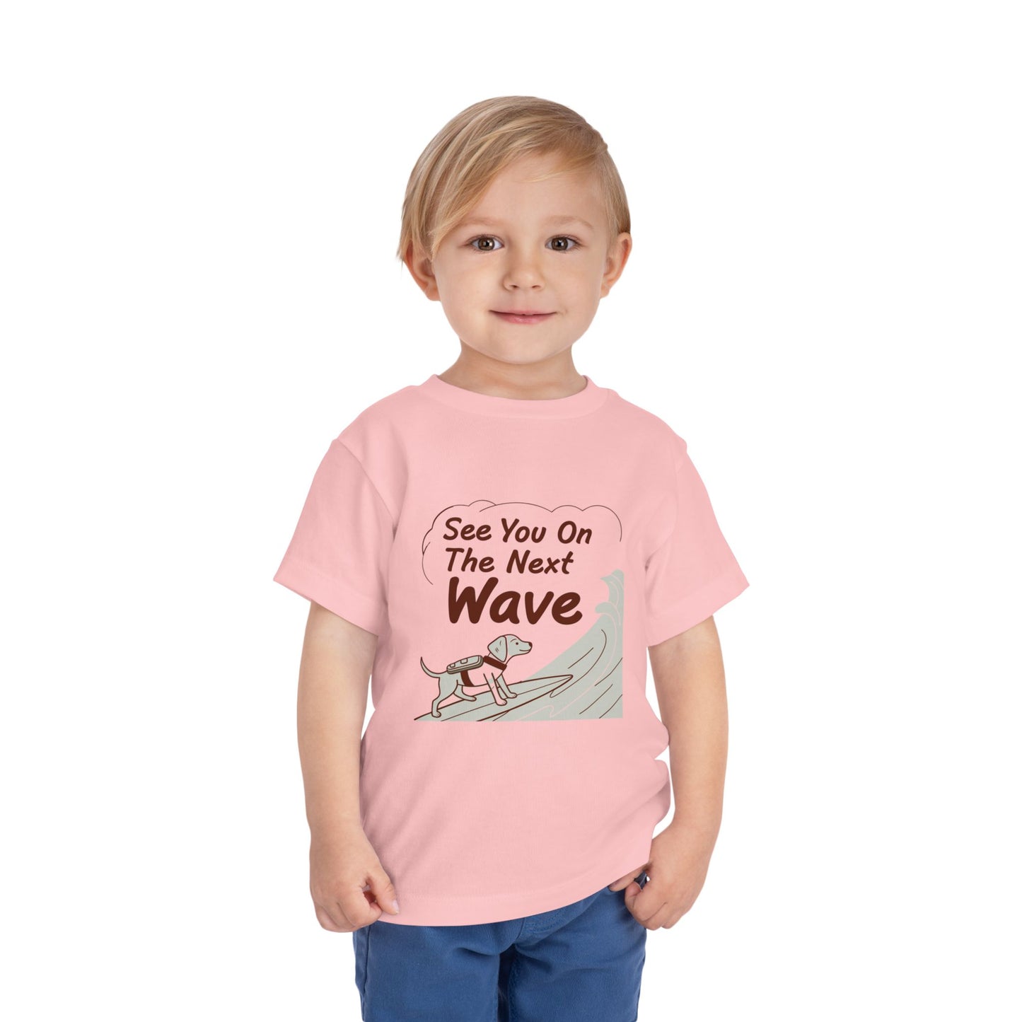 See You On The Next Wave Toddler Tee