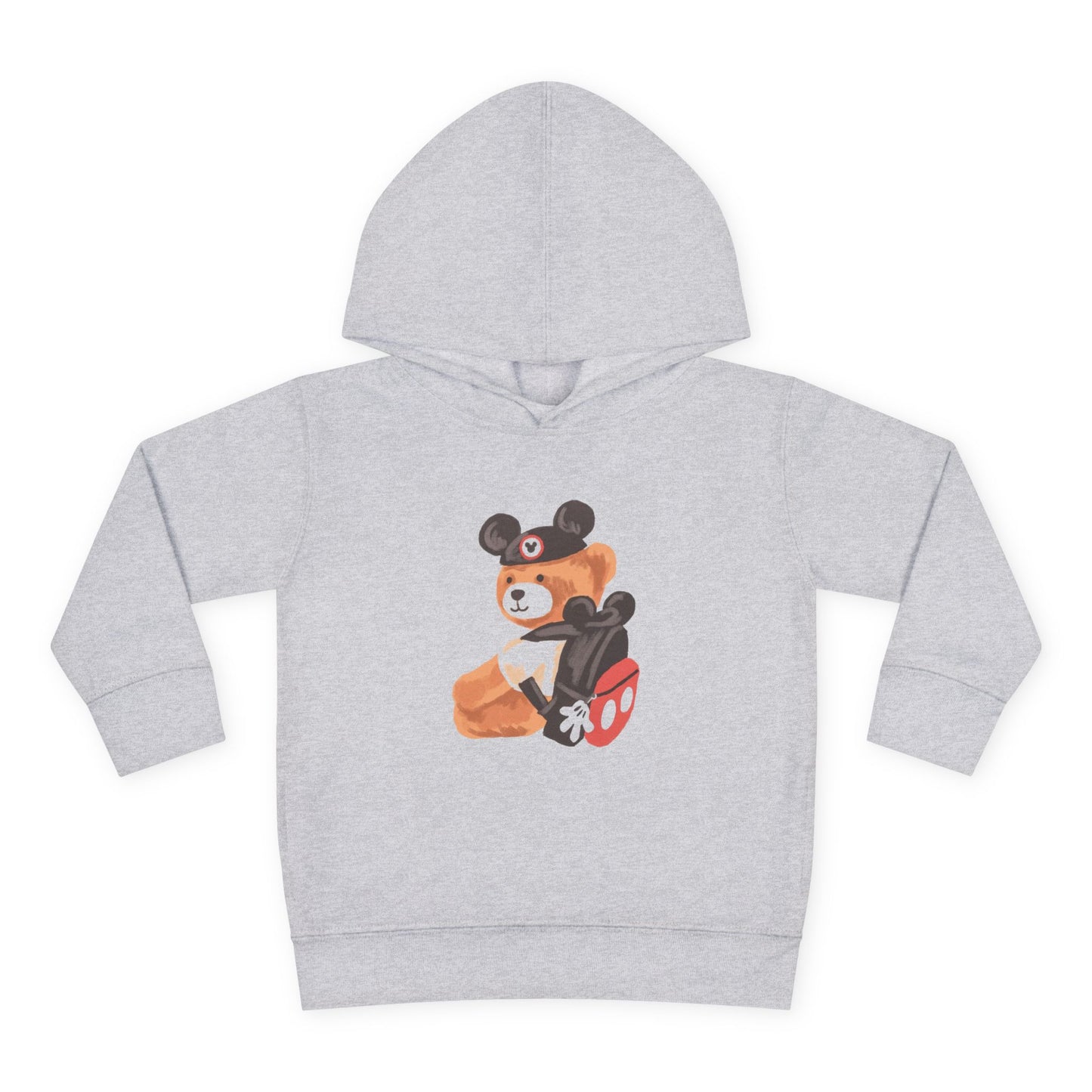 Playful Teddy Bear Toddler Pullover Hoodie