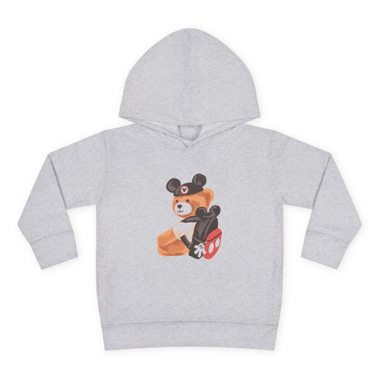 Playful Teddy Bear Toddler Pullover Hoodie