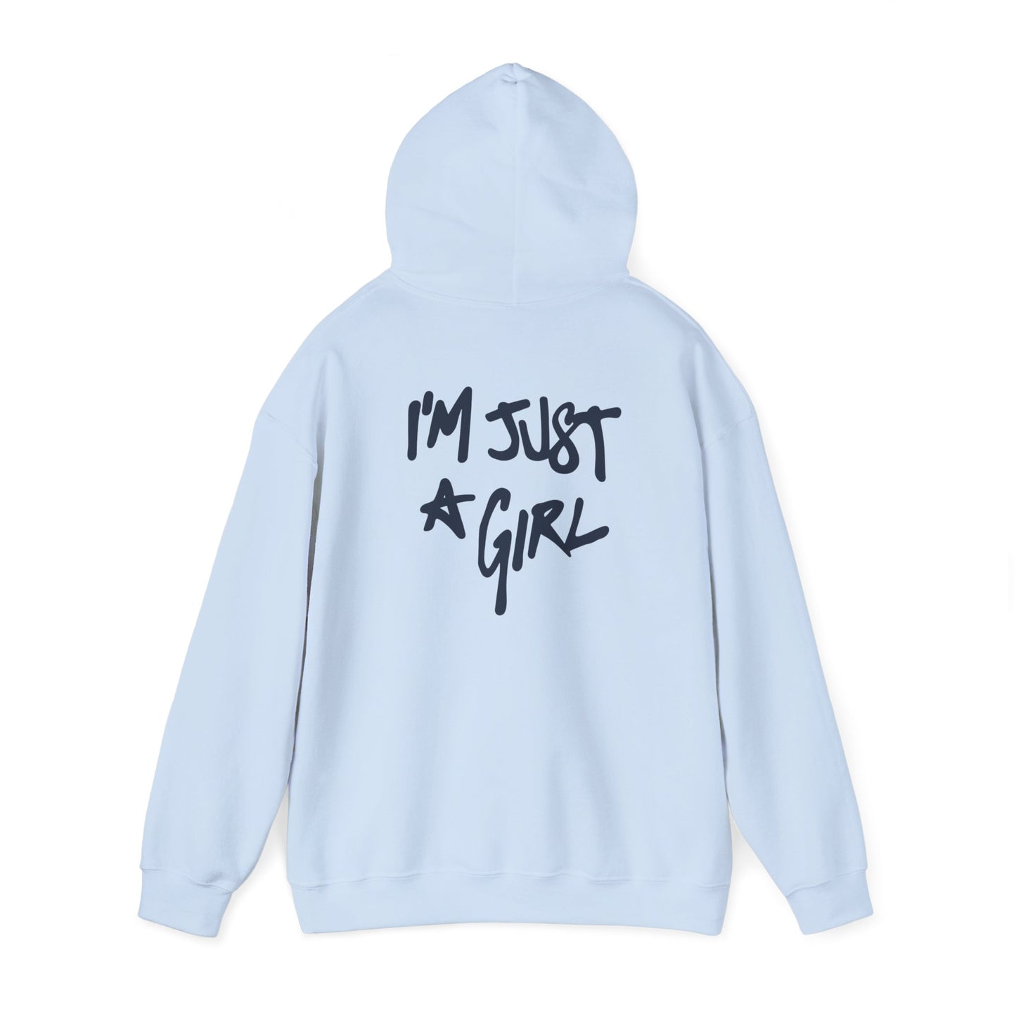 Just a Girl Minimal Hoodie