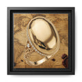 Ornate Gold Ring Framed Canvas