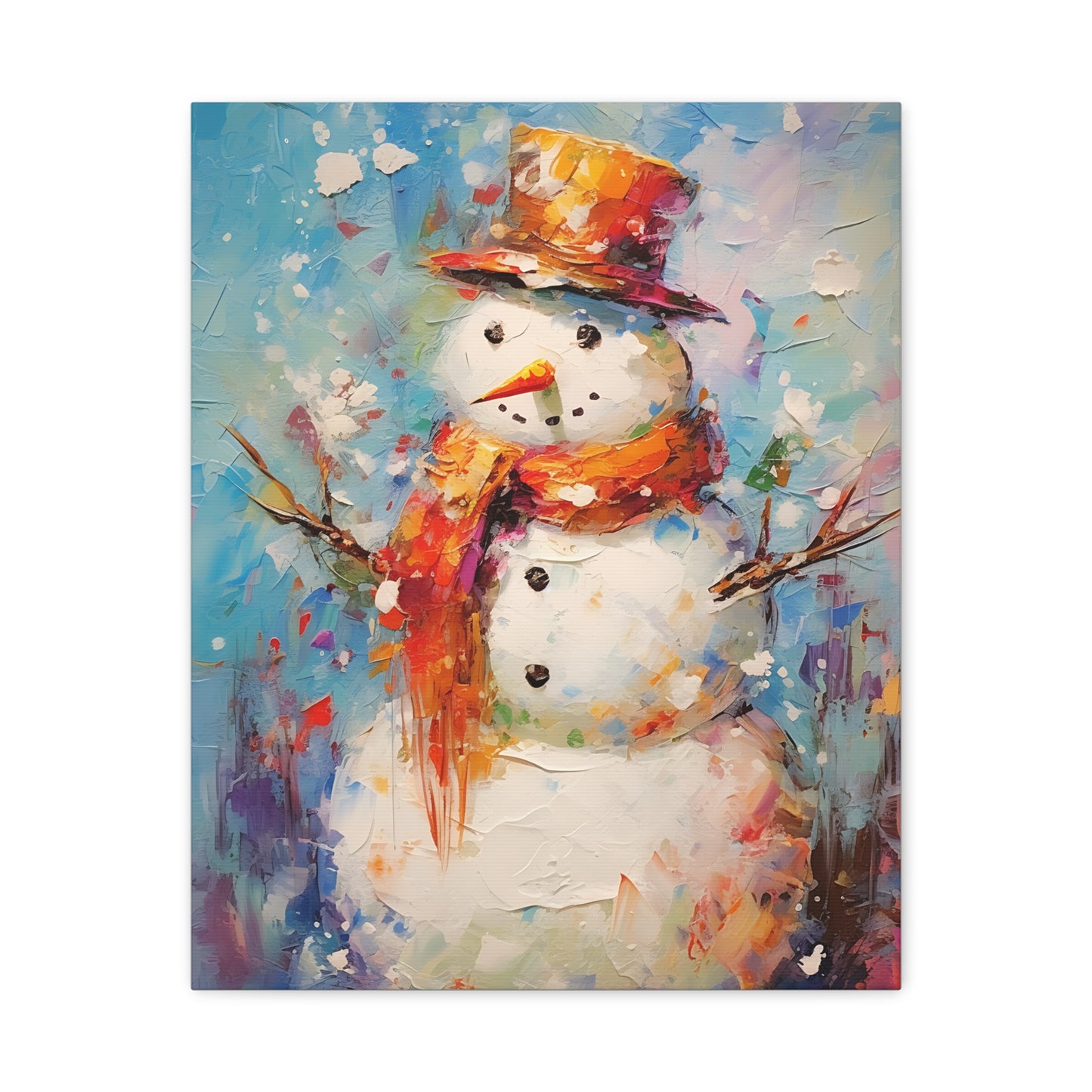 Frosted Joy Canvas