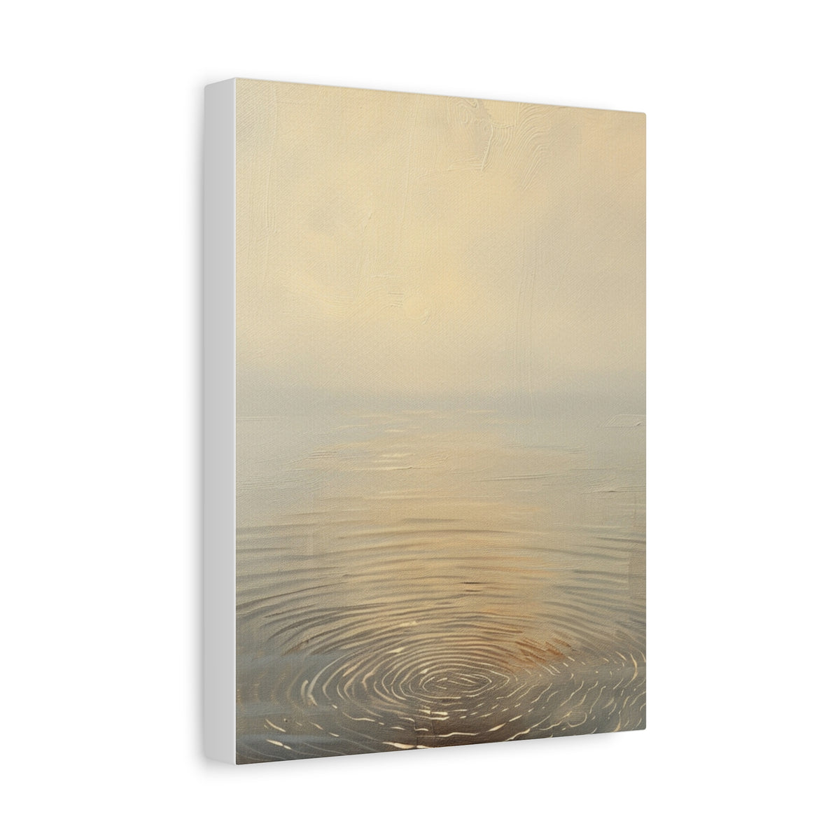 Golden Ripple Canvas Print