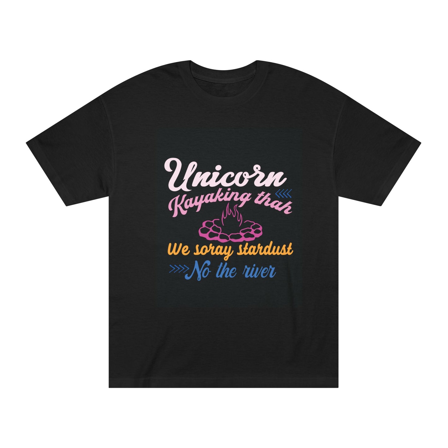Unicorn Kayaking Graphic T-Shirt
