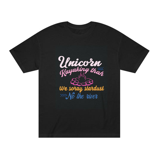 Unicorn Kayaking Graphic T-Shirt
