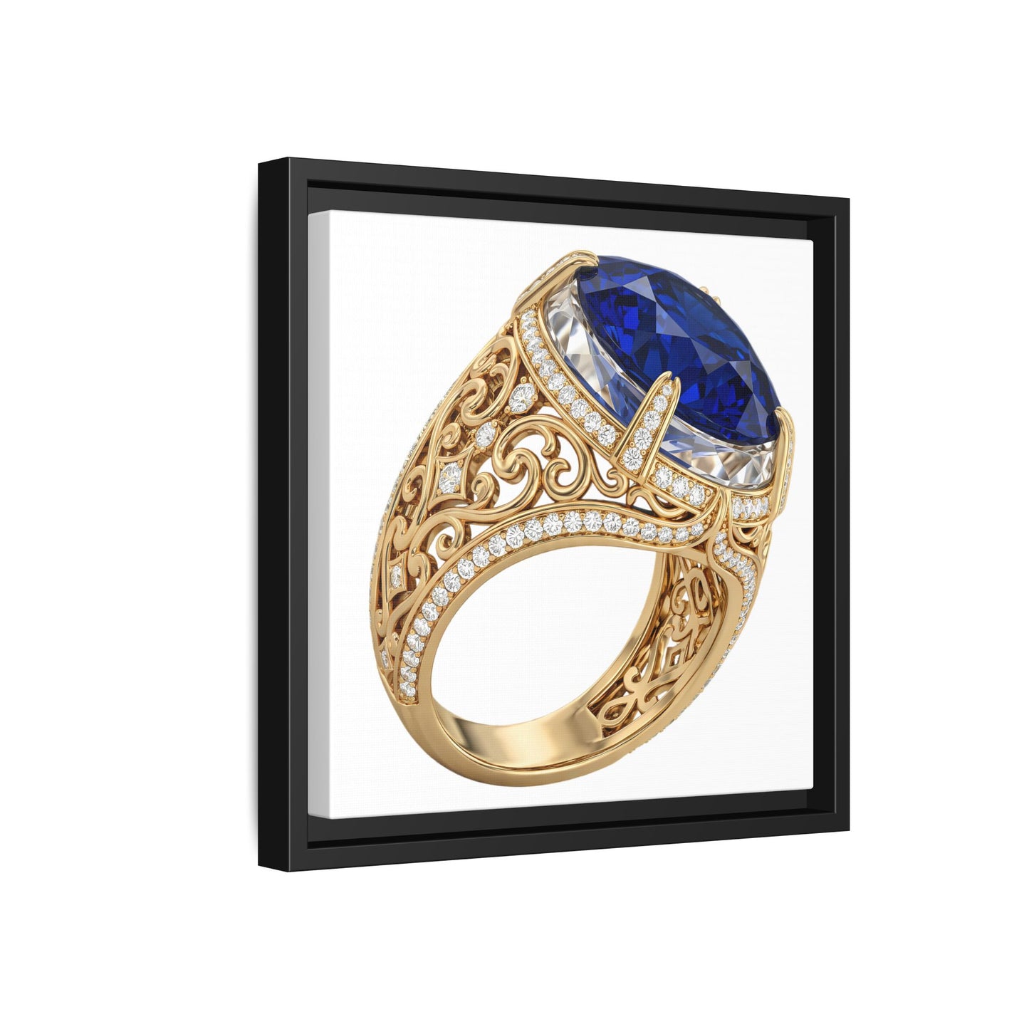 Sapphire Heirloom Canvas Print
