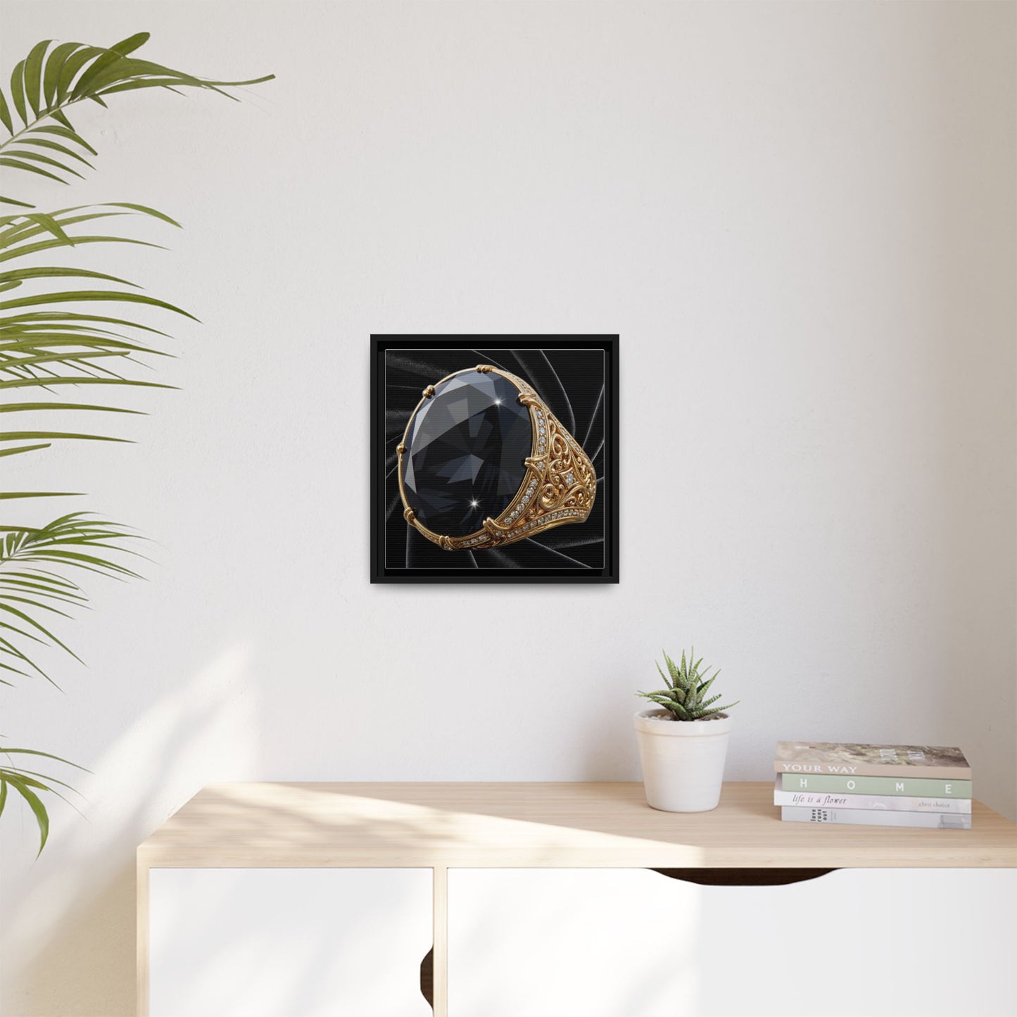 Black Diamond Satin Eclipse Canvas