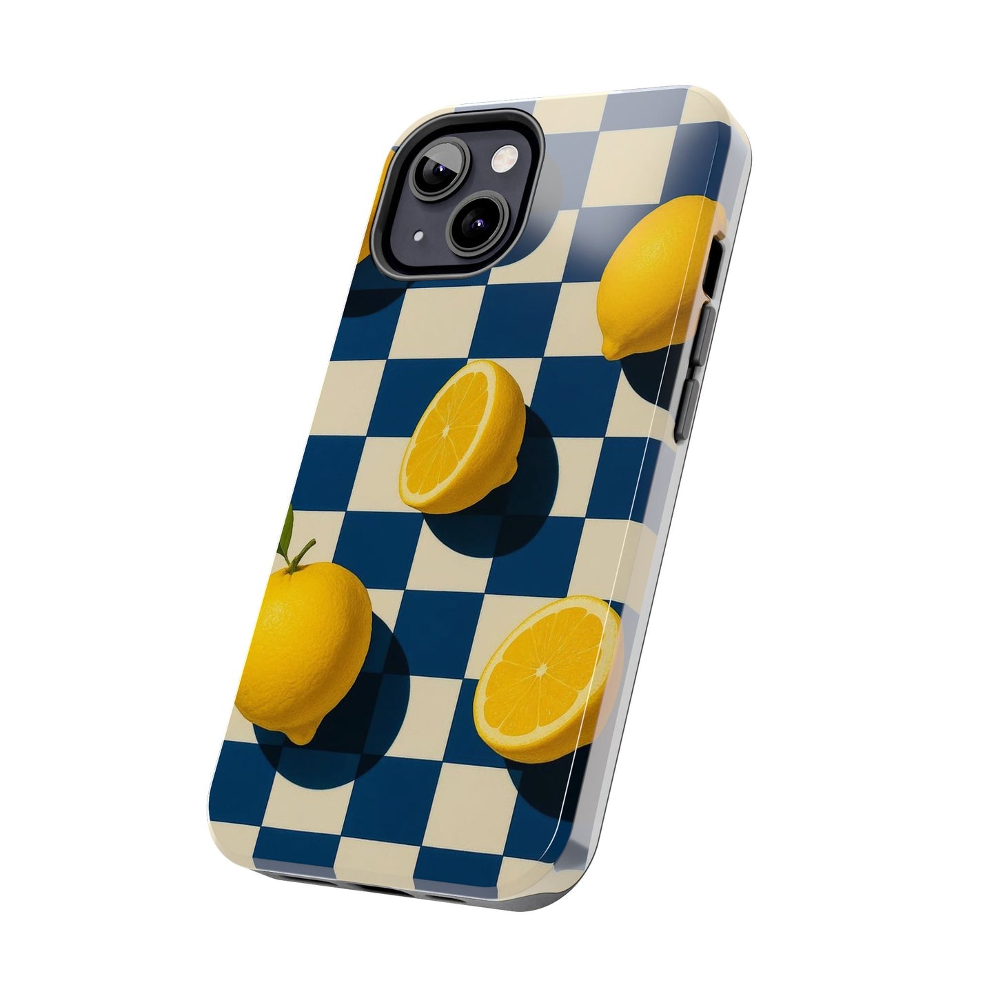 Citrus Tessellation Apple Phone Case
