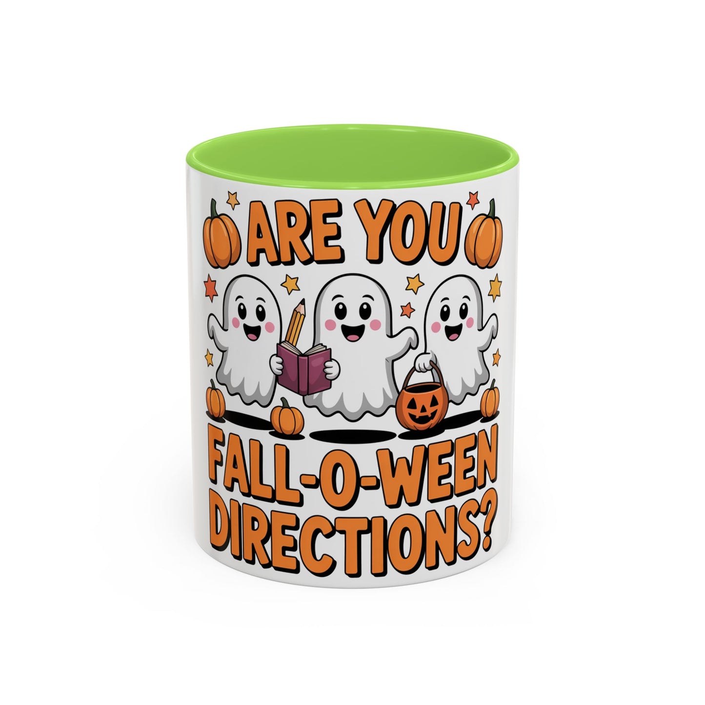 Spooky Fall-O-Ween Ghost Mug