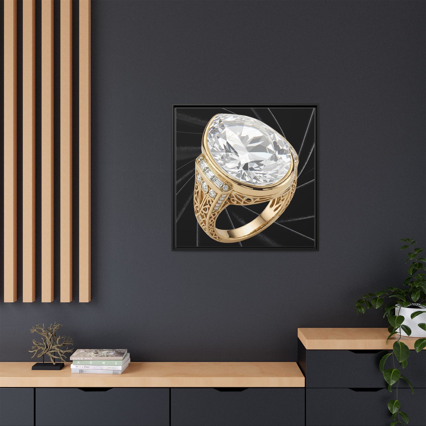 Imperial Diamond Glow Canvas