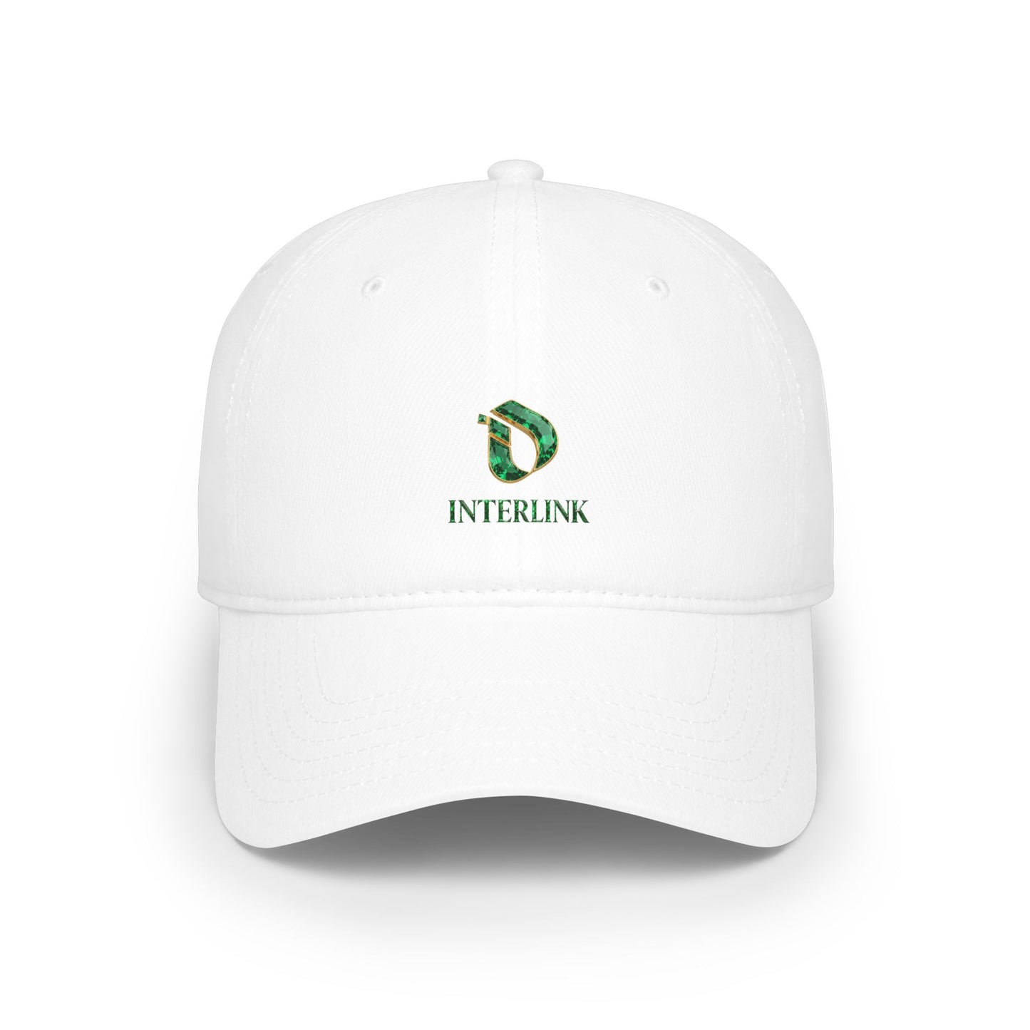 Interlink Emerald Gem Cotton Twill Cap