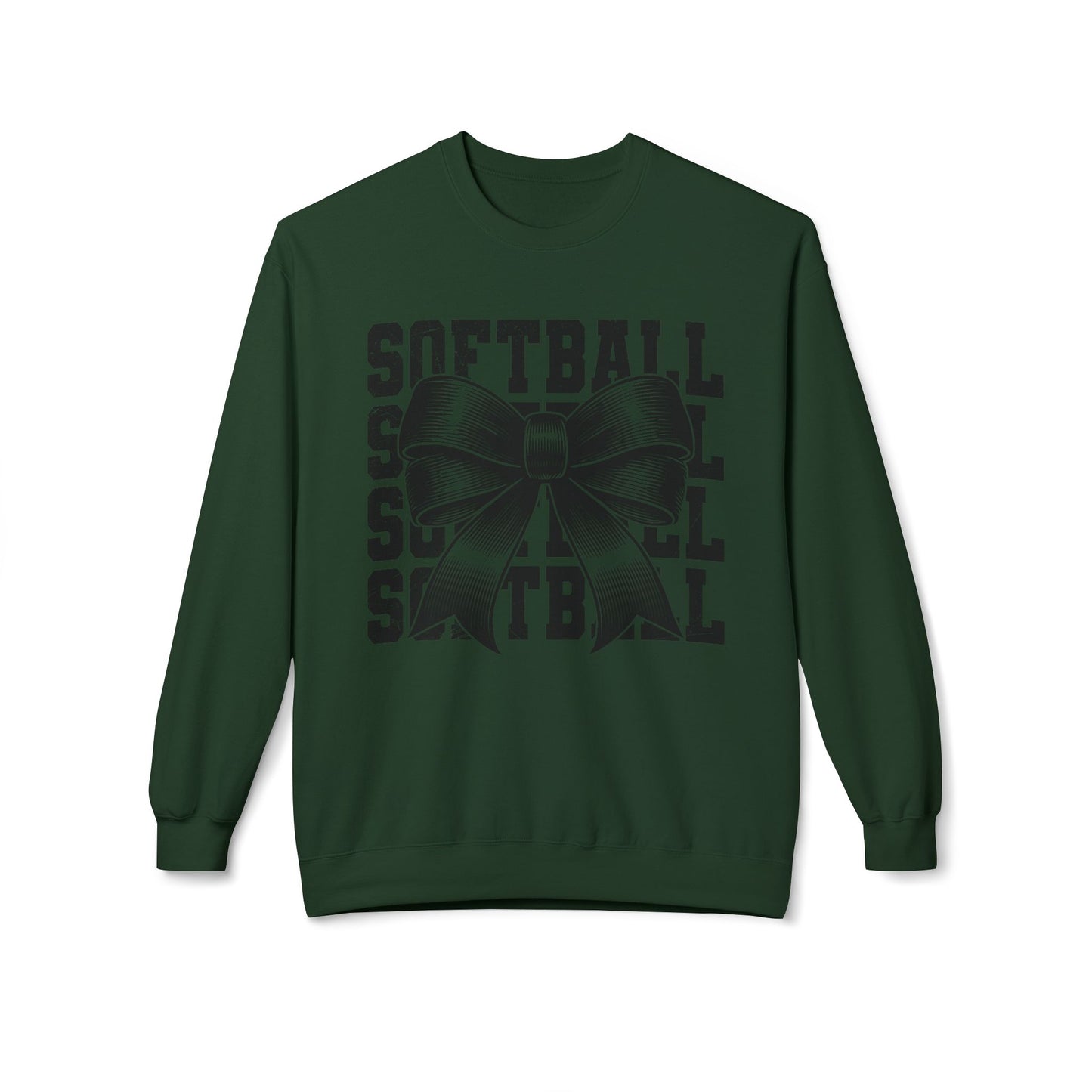 Softball Spirit Crewneck Sweatshirt