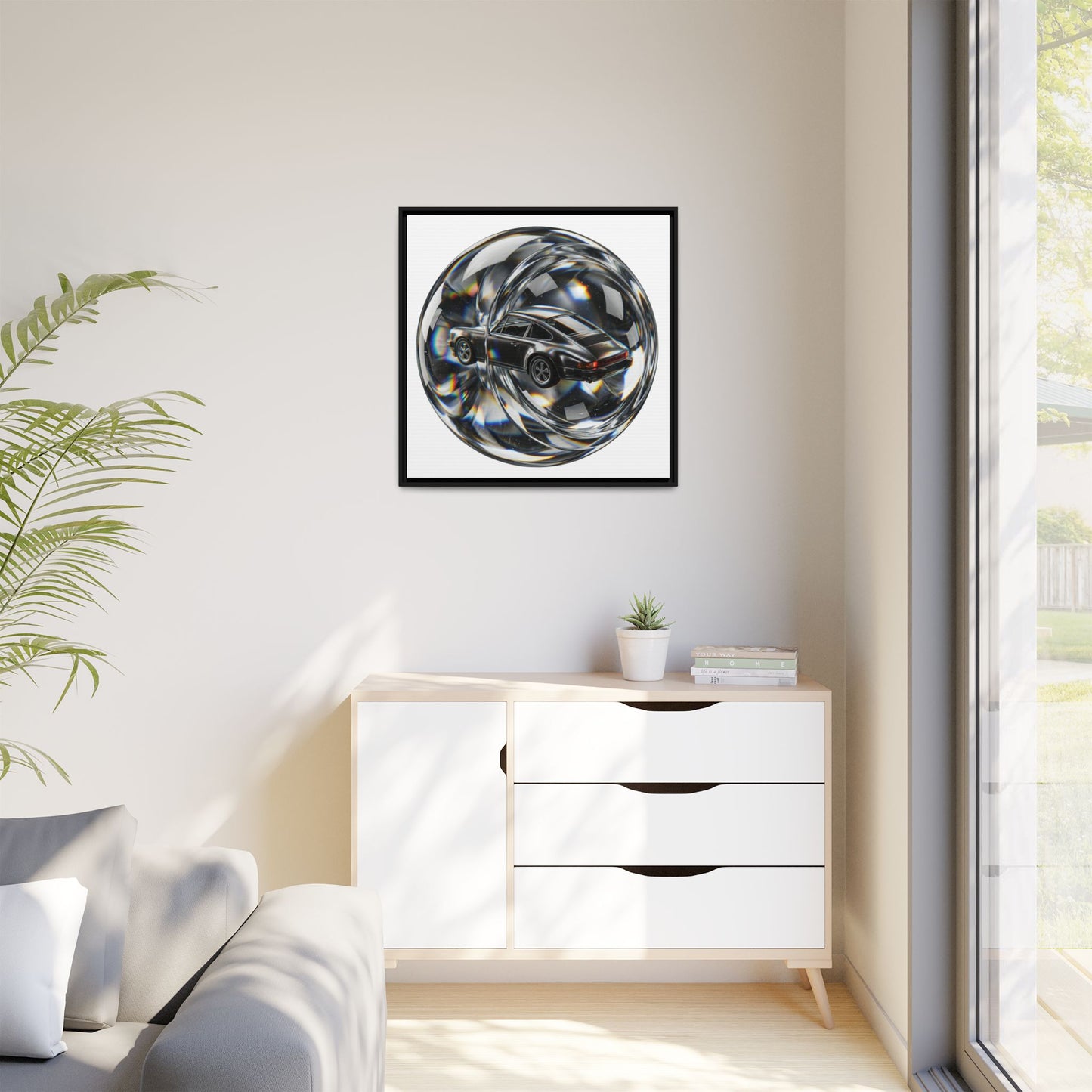 Prismatic Orb Canvas Print
