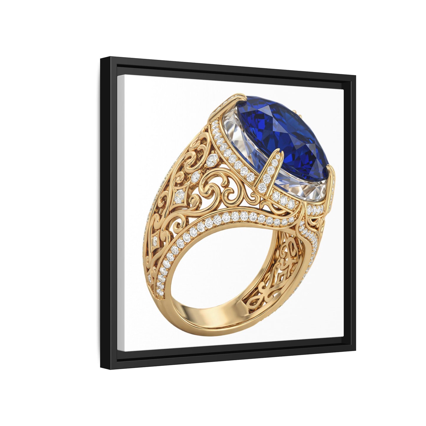 Sapphire Heirloom Canvas Print