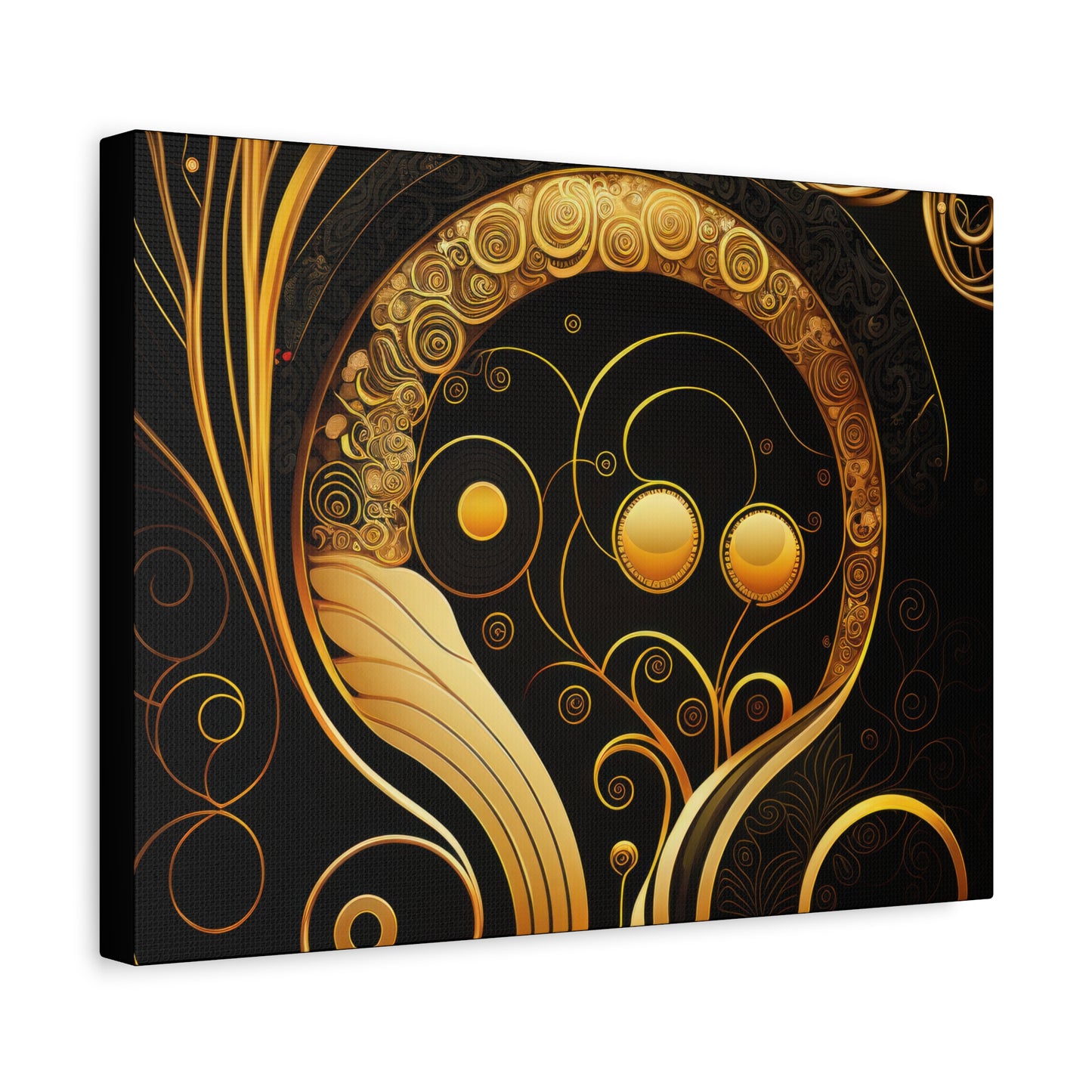 Orbital Embrace Canvas