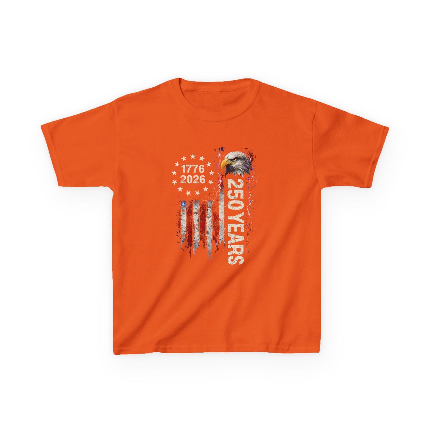Youth America 250 Years Patriotic T-Shirt