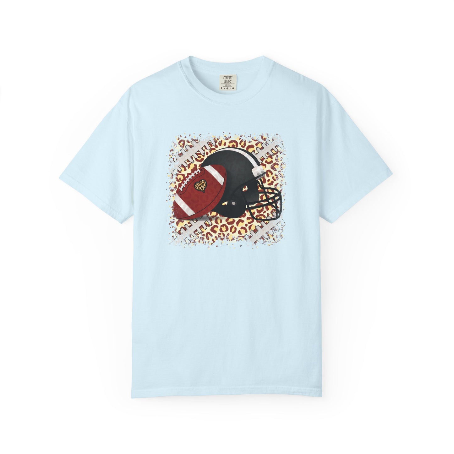 Football Leopard Graphic T-Shirt