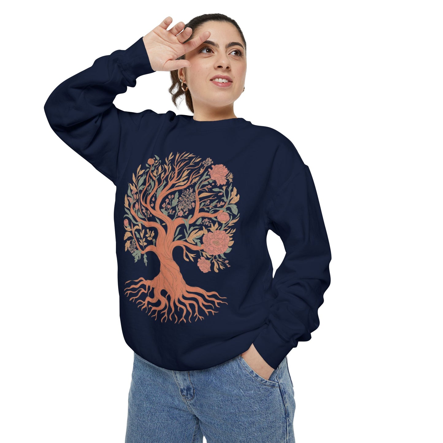 Tree of Life Botanical Crewneck