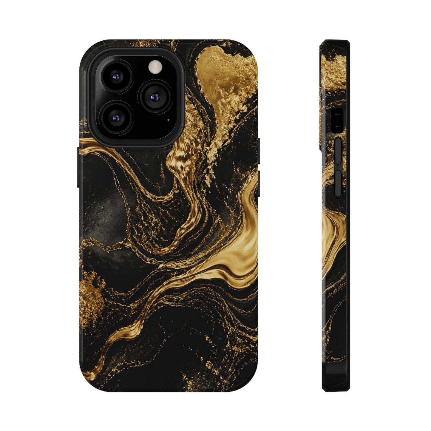 Obsidian Flow Apple Phone Case