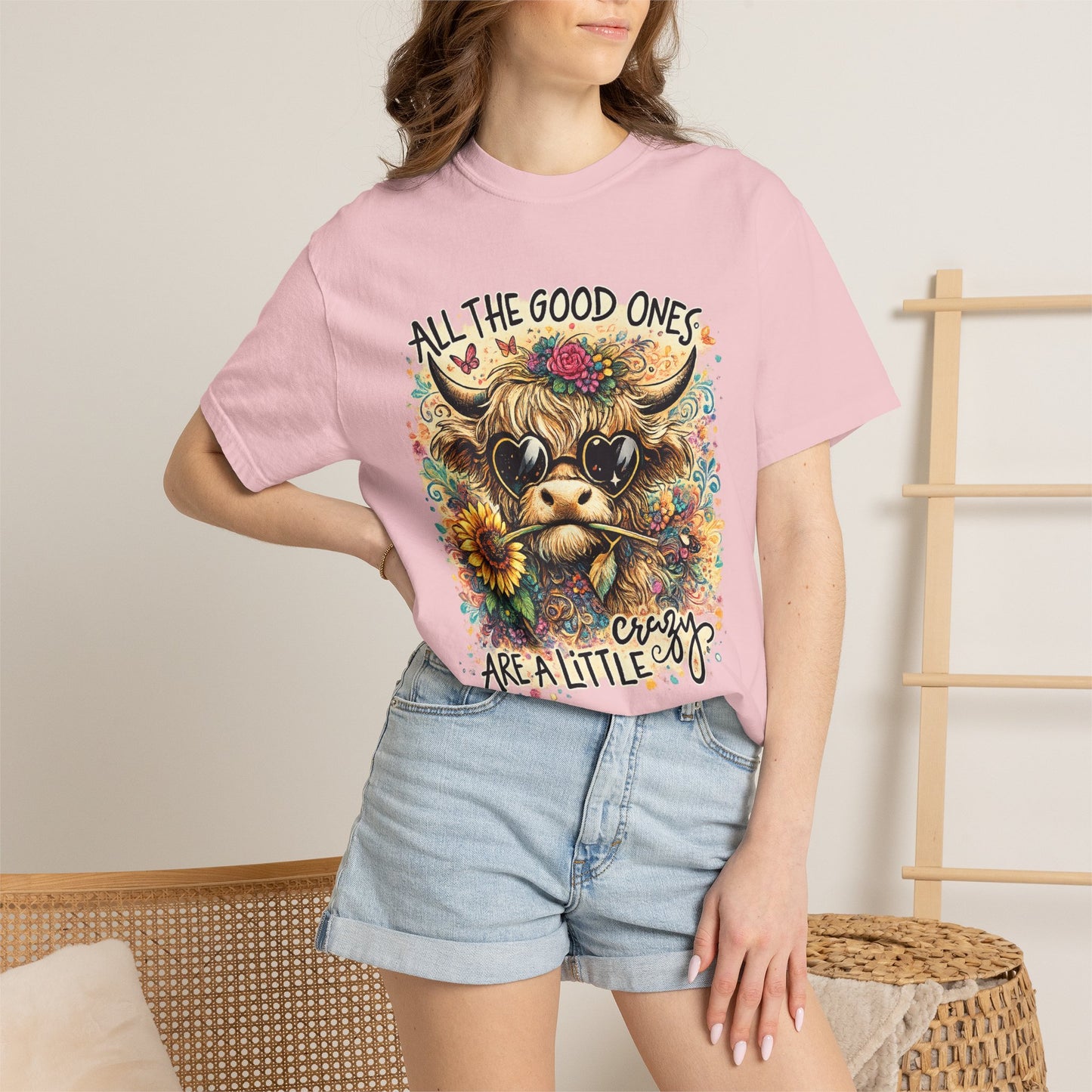 Good Ones Cow Graphic T-Shirt