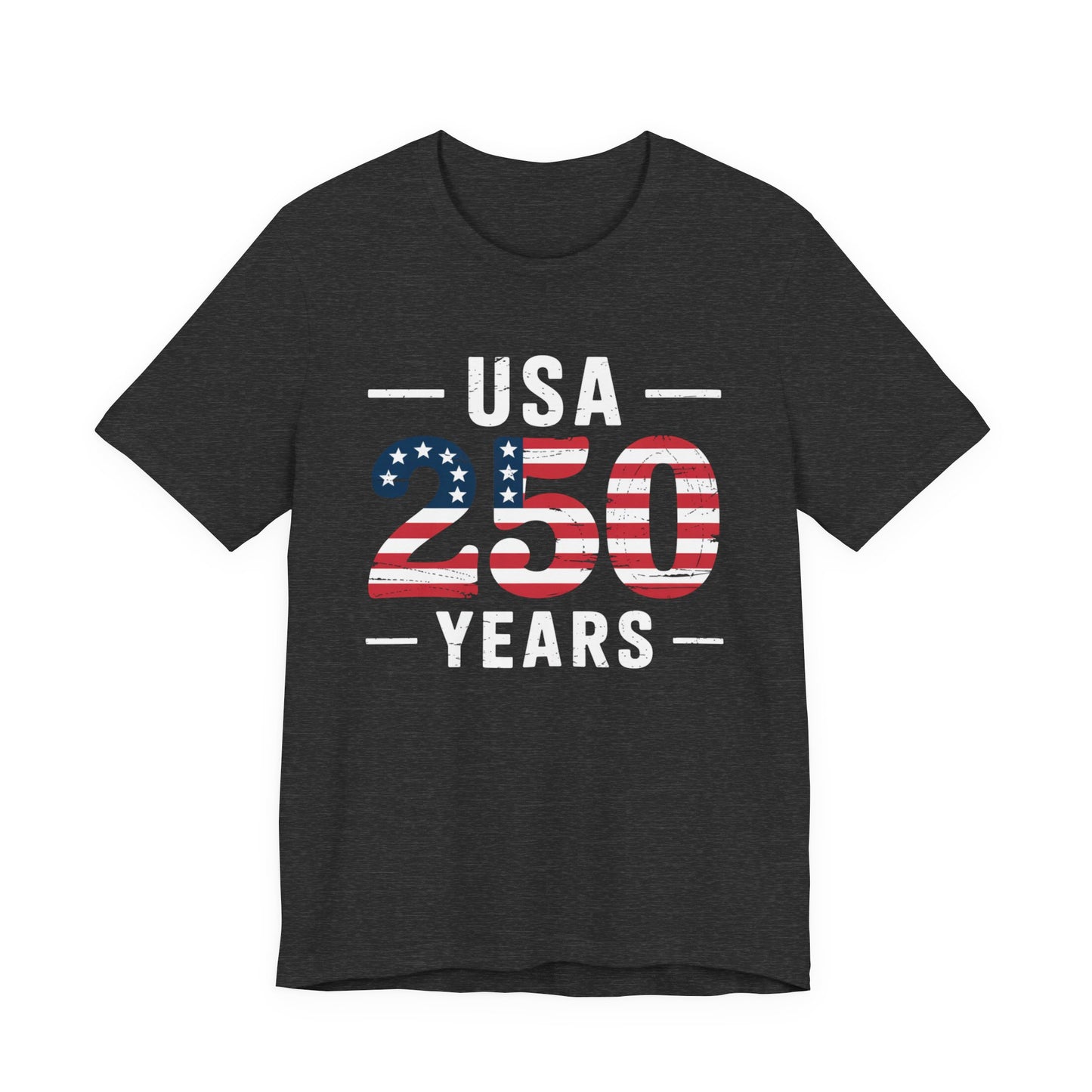 USA 250 Years Patriotic Flag T-Shirt