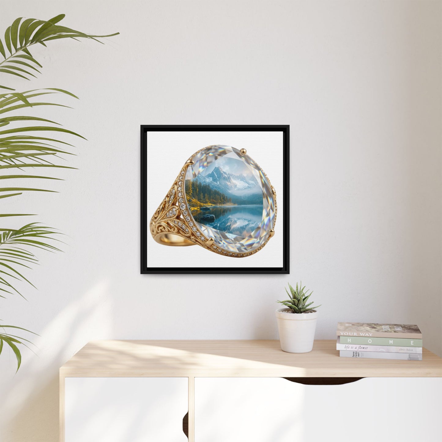 Alpine Lake Signet Canvas