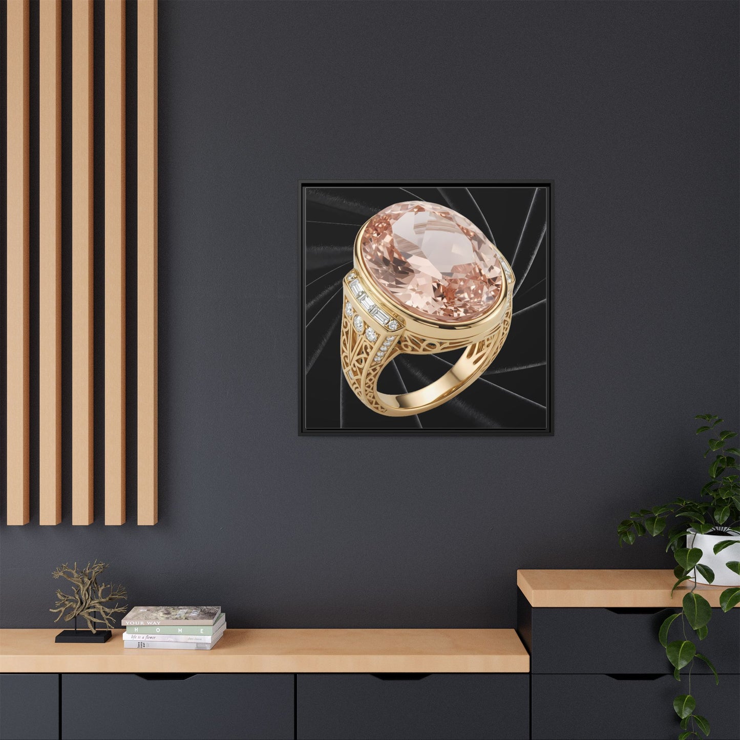 Blush Morganite Canvas