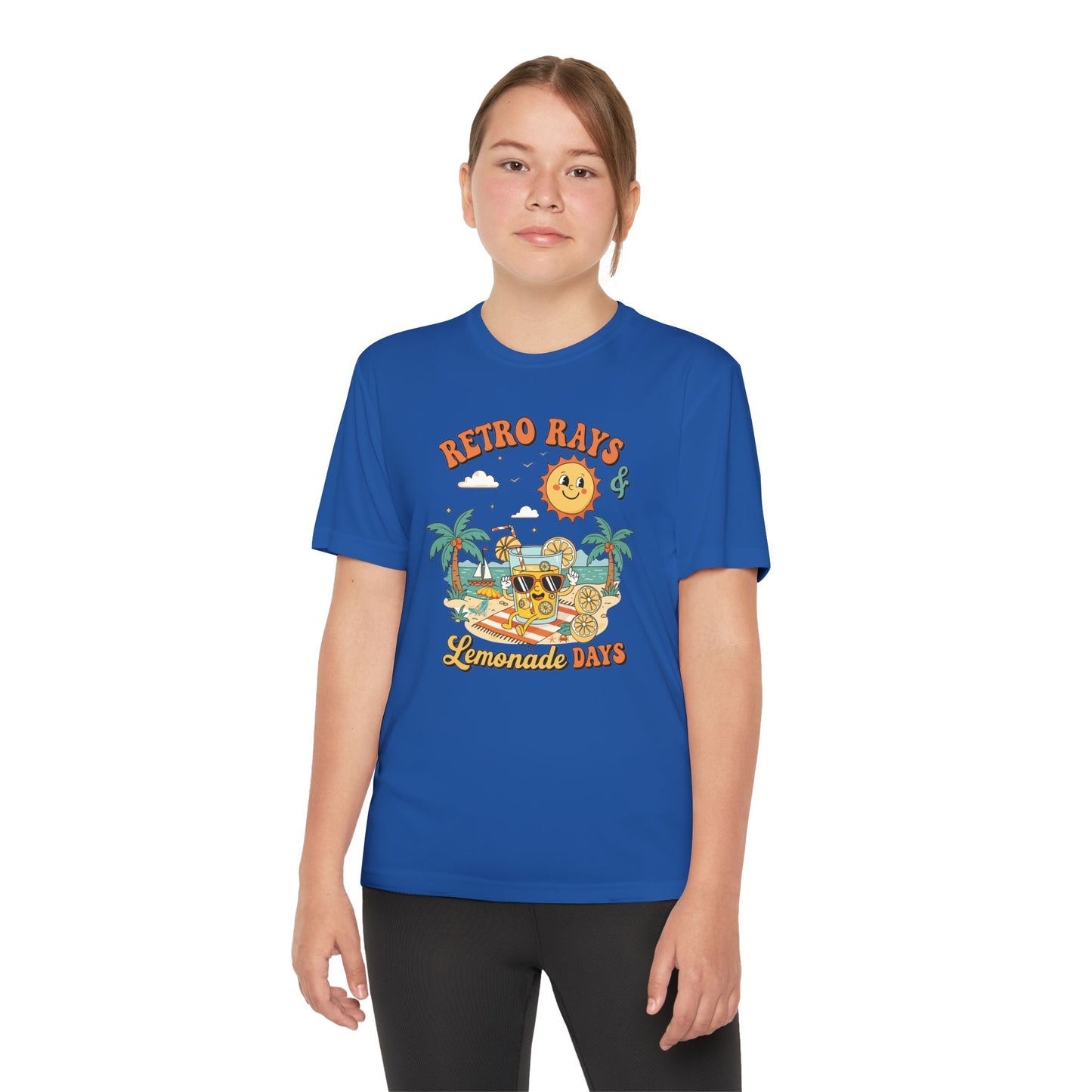 Retro Rays Lemonade Days Youth Tee