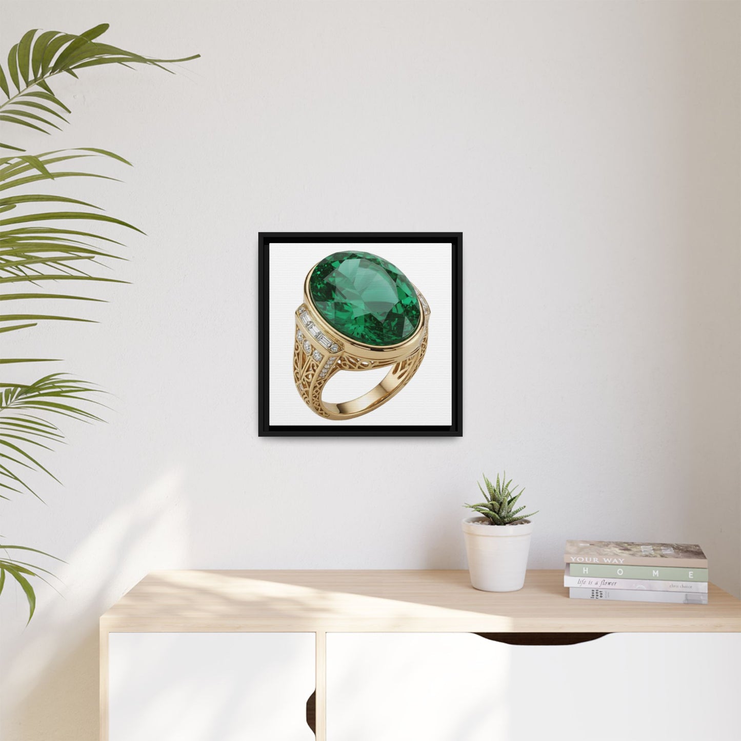 Emerald Heirloom Canvas Print