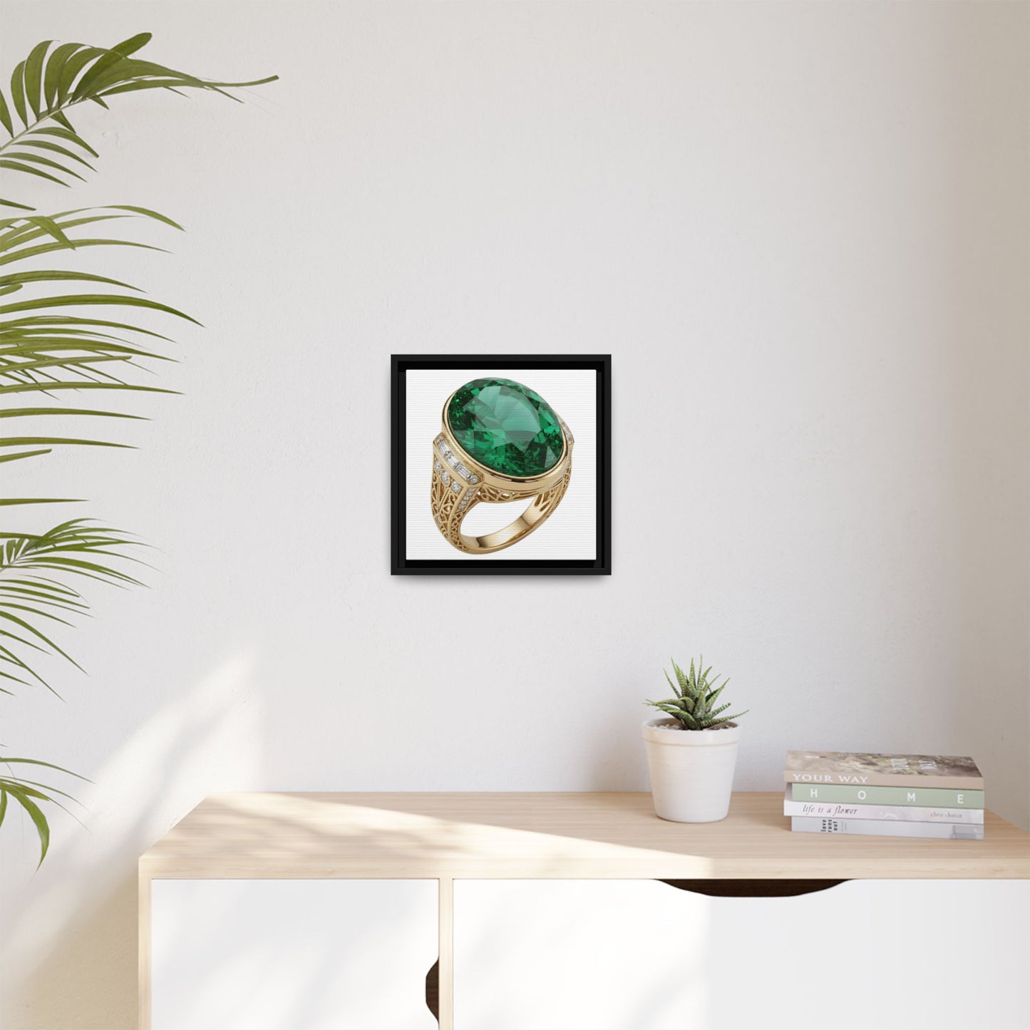 Emerald Heirloom Canvas Print